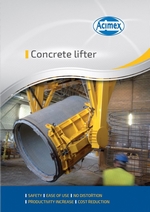 Concrete lifter miniature